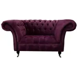 JVmoebel Chesterfield-Sessel, Made in Europa lila