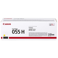 Canon Lasertoner 055H gelb 5.900 Seiten