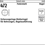 Reyher Sicherungsring 100er Pack Sicherungsring DIN 472 175x 4 Federstahl Regelausf. 1 Stüc