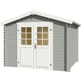 Lasita Maja Gartenhaus »NORAH 230«, (Set) grau