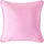 Homescapes Kissenbezug Homescapes 60 x 60 cm Rosa