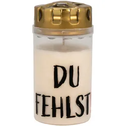 Grabkerzen Nr. 3 mit Deckel & Motiv 