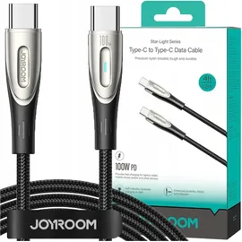 Joyroom Pioneer Series SA31-CC5 Usb-c/usb-c-kabel 240 W 1,2 m – Schwarz