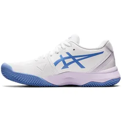 Asics Gel-Challenger 13 CLAY Damen Tennisschuh weiß/hellblau - 40.5