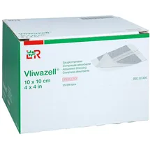 Avitamed GmbH Vliwazell Saugkompressen STERIL 10x10 cm