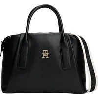 Tommy Hilfiger TH Essential Satchel Polyurethan Black