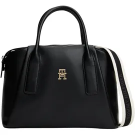 Tommy Hilfiger TH Essential Satchel Polyurethan Black