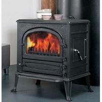 Globe-Fire Kaminofen Globe-fire Neptune raumluftunabhängig Vollguss schwarz 7kW
