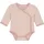 FIXONI Wickelbody Wrap Body LS Y/D Stripe rosa 44 - ca. 0-3 Monate