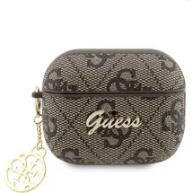 GUESS GUAP2G4GSMW AirPods Pro 2 Braun 4G Charm Collection