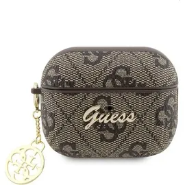 GUESS GUAP2G4GSMW AirPods Pro 2 Braun 4G Charm Collection