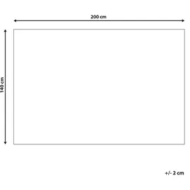 Beliani Teppich ERFELEK 200 cm