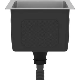 vidaXL Handgemachte Einbauspüle Edelstahl - vidaXL