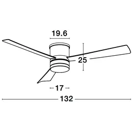 Nova Luce Silky 9953015 Deckenventilator Weiß
