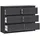 home collective Highboard 95 x 77,5 x 33 cm Anthrazit