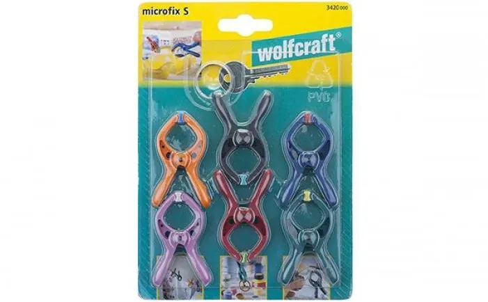 Wolfcraft Mini-Federzwingen-Set microfix 3420000