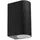 ChiliTec Wandleuchte 2x GU10 IP44 Schwarz