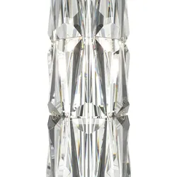 Licht-Erlebnisse Tischlampe SIMON Gold Transparent Metall Kristall E14 LE116474