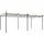 vidaXL Pergola mit Schiebedach 5,89 x 2,92 m Creme