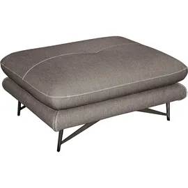 Calia Italia Hocker CALIA ITALIA "Cezanne", grau (34 sabbia), B:90cm H:90cm T:70cm, Hocker, Polsterhocker