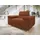 Mirjan24 Sessel Torezio Cord 134 x 90 x 102 cm Braun mit einstellbaren Kopfstützen