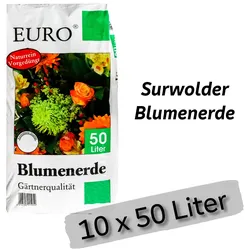 Günstige Blumenerde für Zimmer-, Balkon-, Garten-, und Terassenpflanze