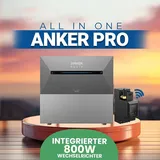 EPP.Solar Anker SOLIX Solarbank 2 E1600 PRO 1,6 kWh mit integriertem Wechselrichter PV Solarspeicher für Balkonkraftwerk inkl. Smart Meter & Erweiterungsbat...