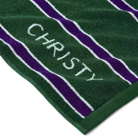 Christy Wimbledon Badetuch 133 x 70 cm grün/lila