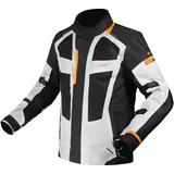 LS2 Scout Jacke / Grau / Orange Herren Gr.l