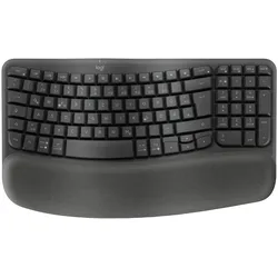 Wave Keys Büro Tastatur RF Wireless + Bluetooth  (Graphit)