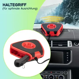 casativo mobil Heizlüfter 150 W Rot