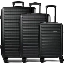 nowi Grand Canaria Koffer-Set 3-tlg. schwarz