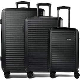 nowi Grand Canaria Koffer-Set 3-tlg. schwarz