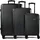 nowi Grand Canaria Koffer-Set 3-tlg. schwarz