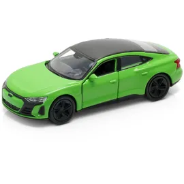Audi 3202100110 Modellauto RS e-tron GT Modell 1:38 Miniatur, Pullback-Antrieb, grün
