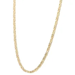 Goldkette FIRETTI "Schmuck Geschenk Gold 375 Halsschmuck Halskette Goldkette Königskette" Gr. 50, gold (gelbgoldfarben), Halsketten, Damen, 50, Gelbgold 375, B: 2,5mm, B:2,5mm