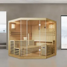 Juskys Espoo 200 Premium inkl. 8 kW Ofen + int. Steuerung