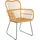 Home Affaire Sessel Handgeflochten 60 x 90 x 62 cm Beige/Schwarz