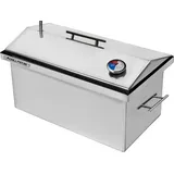 Räucherofen Edelstahl Hydra XL Smoker mit Hydroverschluss - Silber