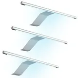 kalb Aufbauleuchte LED Aufbauleuchte 340x170 mm Schrankleuchte 12VDC silbergrau flach 4W