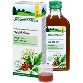 Schoenenberger Weißdorn Heilpflanzensaft 200 ml