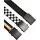 URBAN CLASSICS Gürtel 3 Einheiten Black / White / Yellow L-XL