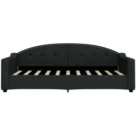 vidaXL Tagesbett 90 x 190 cm Schwarz