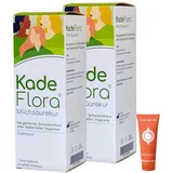KadeFlora Milchsäurekur, 2x 7 Einmal-Applikatoren zur vaginalen Anwendung I bei gestörter Scheidenflora oder bakterieller Vaginose I Spar-Set plus Pharma Perle give-away