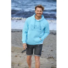 Jan Vanderstorm Hoodie Blau/Türkis XL