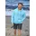 Jan Vanderstorm Hoodie Blau/Türkis XL