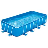 MTF Frame Rectangular Pool Wicker- 4.88 x 2.44 x 1.07m New All IN, 3EXB0568, Blau