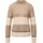 s.Oliver Leichter Pullover mit Colour-Blocking und Pailletten Beige 4XL