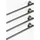 Dornbracht Handtuchwärmer 4-fach Dark Chrome 83304979-19