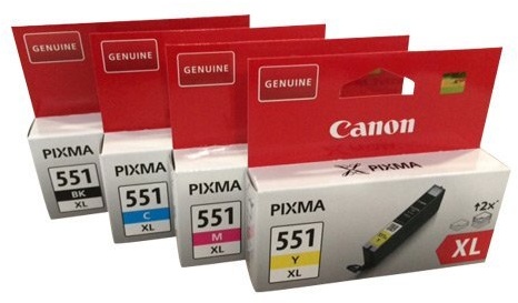 Original Druckerpatronen für Canon PIXMA iP7250/ 8750, iX6850, MG 5450/ 5550/ 5650/ 6350/ 6450/ 6650/ 7150/ 7550, MX725/ 925 (Multi XL (4er))